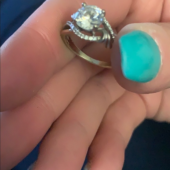 One of a kind 18k white gold ring - Picture 2 of 5